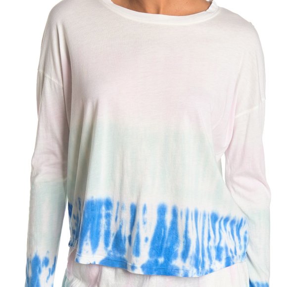 Splendid Sorbet Hued Sunrise Tie Dye Top - Picture 1 of 4